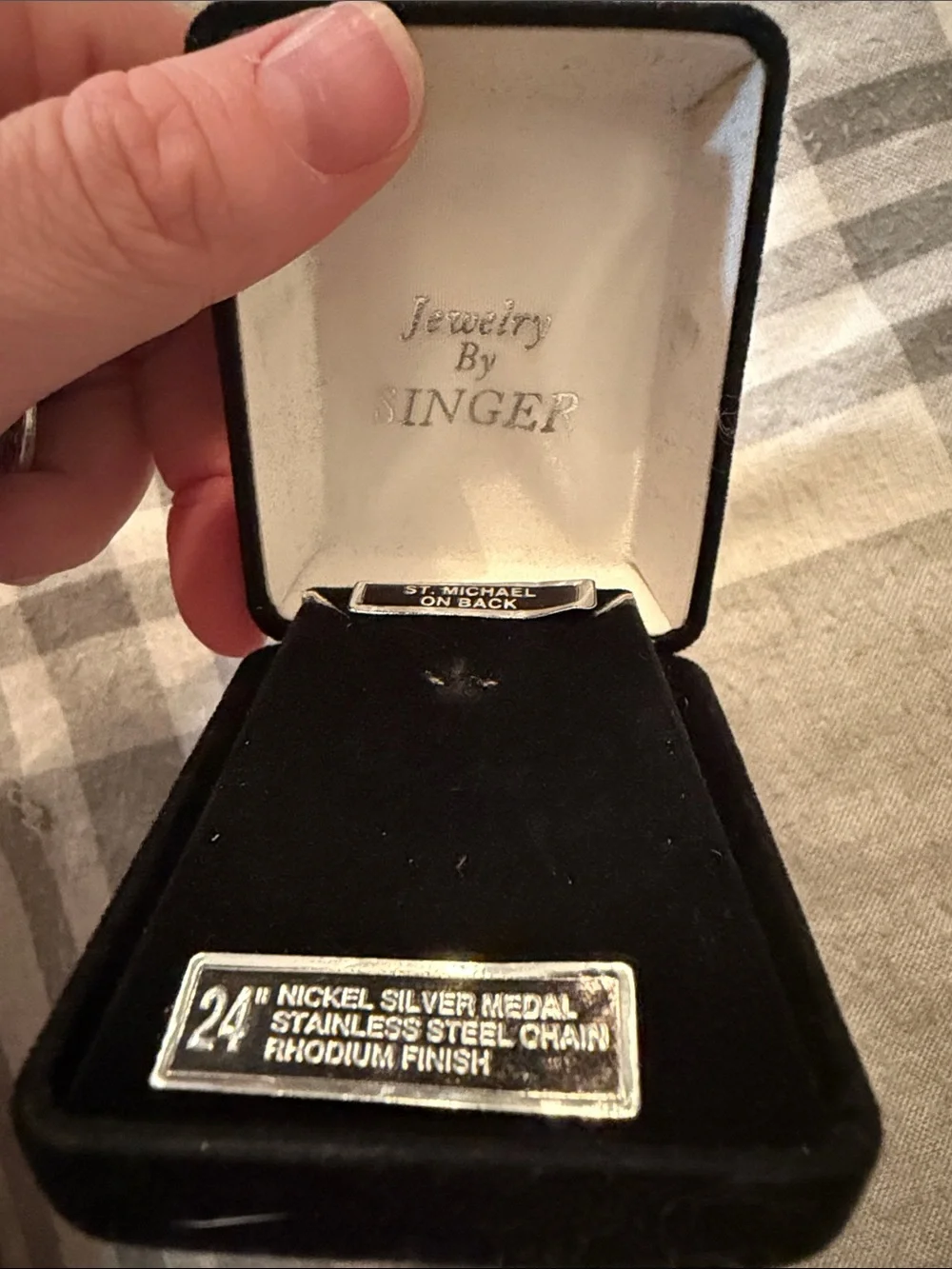 Air Force and St. Michael Pendant